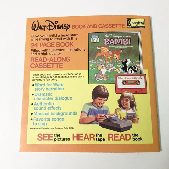 Vintage 1978 Peter and the Wolf Walt Disneys Storyteller Book only NO Tape - Picture 11 of 12